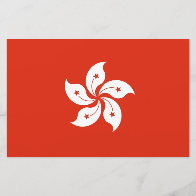 Flag of Hong Kong Stationery (Front)