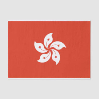 Flag of Hong Kong Tissue Paper