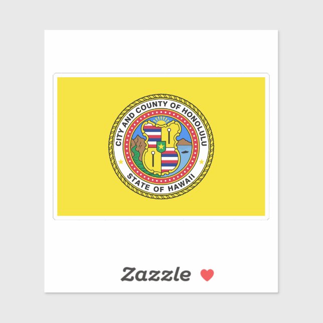 Flag of Honolulu (Sheet)