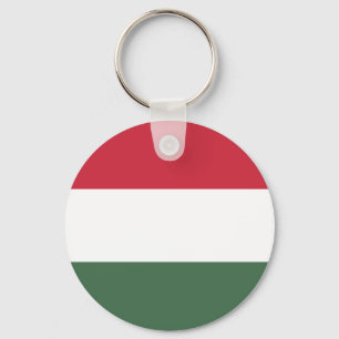 Flag of Hungary Key Ring
