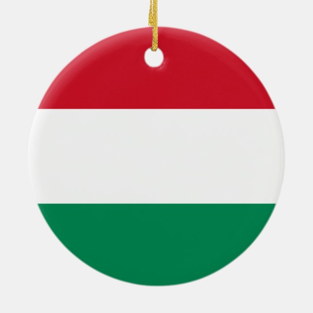 Flag of Hungary Ornament (Back)