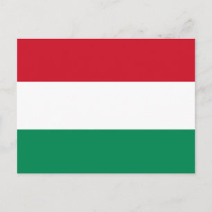 Flag of Hungary Postcard