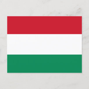 Flag of Hungary Postcard