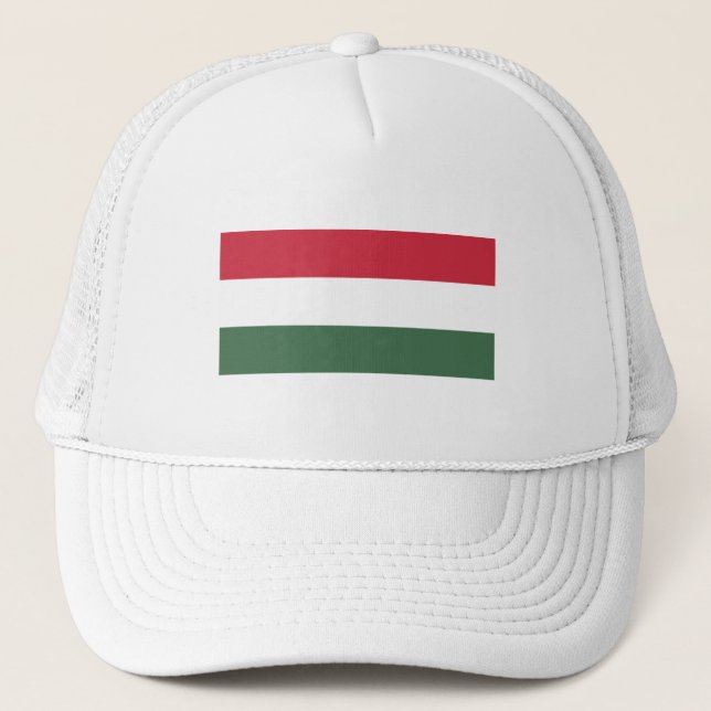 Flag of Hungary tricolor Trucker Hat (Front)