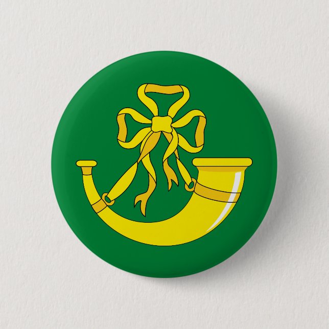 Flag of Huntingdonshire Button (Front)