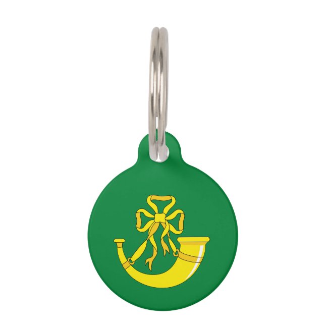 Flag of Huntingdonshire Pet Tag (Back)