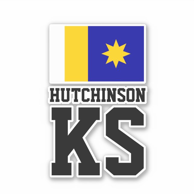 Flag of Hutchinson, Kansas (Front)