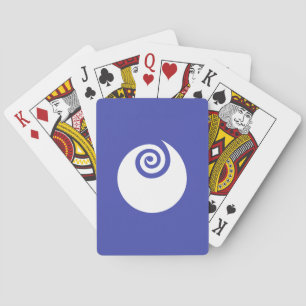 Flag of Ibaraki Prefecture, Japan Playing Cards