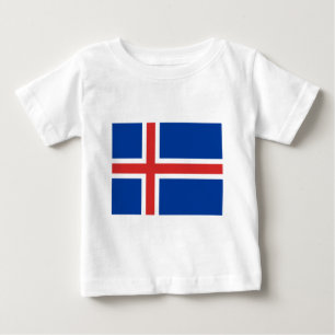 Flag of Iceland Baby T-Shirt
