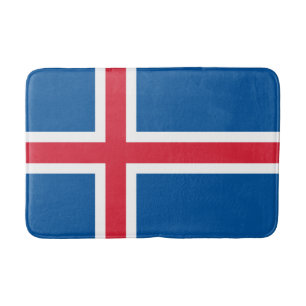 Flag of Iceland Bath Mat