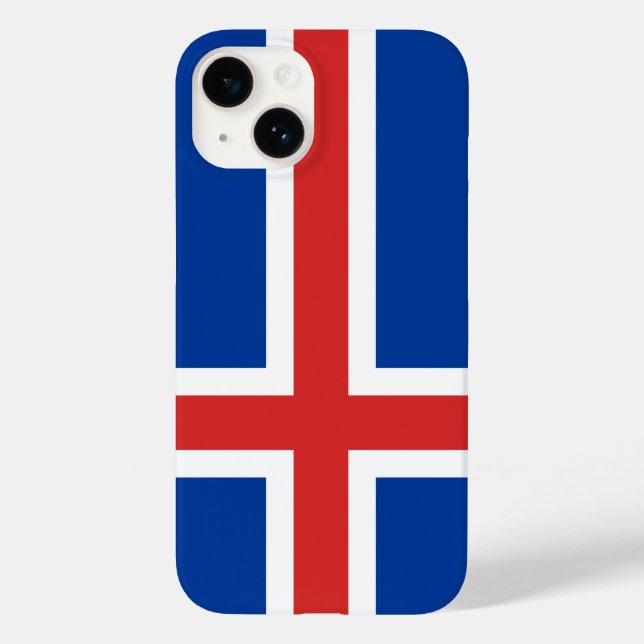 Flag of Iceland Case-Mate iPhone Case (Back)