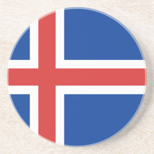 Flag of Iceland Coaster