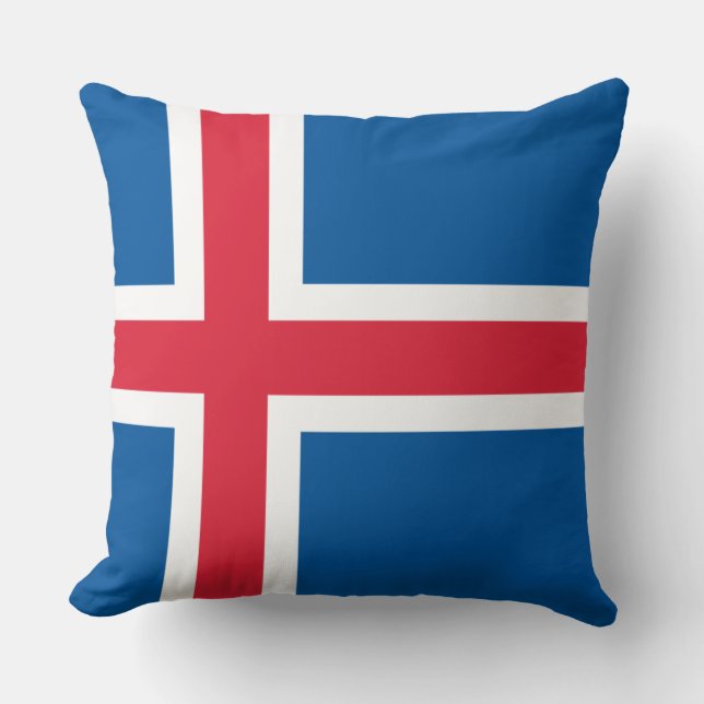 Flag of Iceland Cushion (Front)