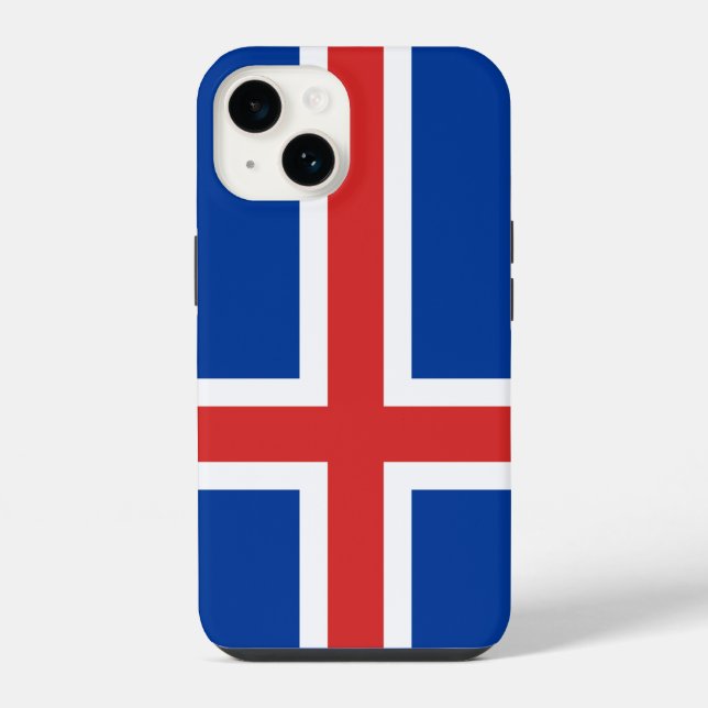 Flag of Iceland iPhone Case (Back)