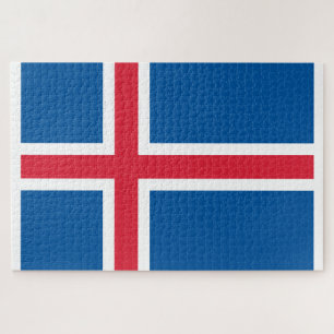 Flag of Iceland Jigsaw Puzzle