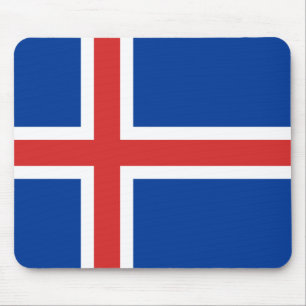 Flag of Iceland Mouse Pad