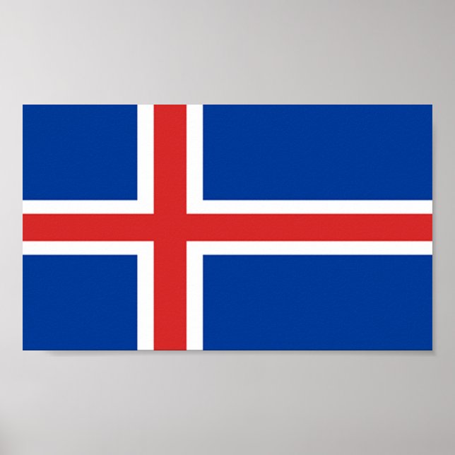 Flag of Iceland Poster (Front)