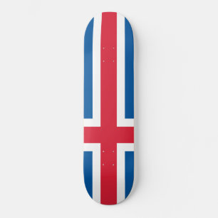 Flag of Iceland Skateboard