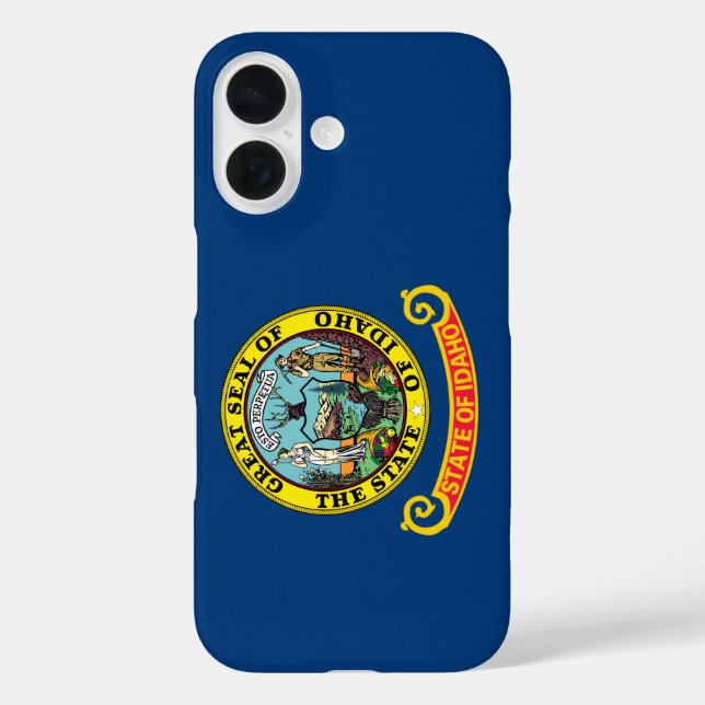 Flag of Idaho Case-Mate iPhone Case (Back)