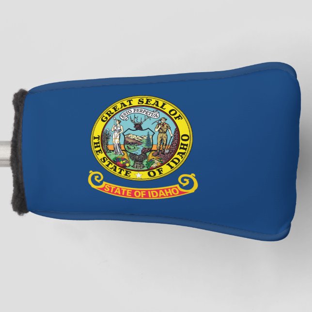 Flag of Idaho Golf Head Cover (Front)