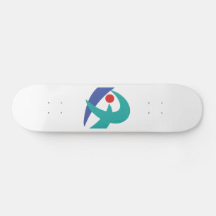 Flag of Iga, Mie, Japan Skateboard