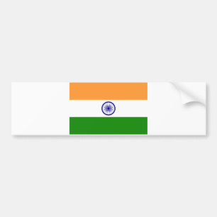 Flag of India Bumper Sticker