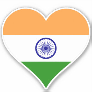 Flag of India Heart