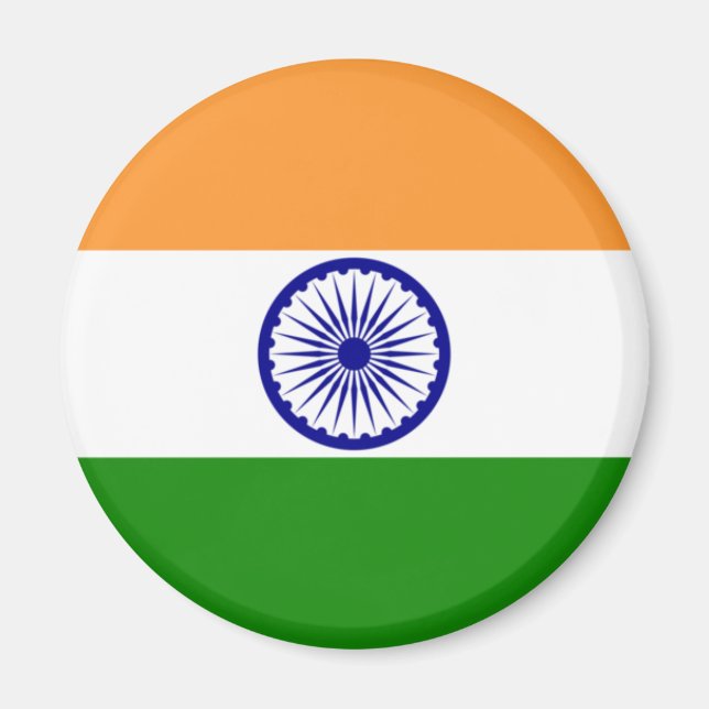 Flag of India Magnet (Front)