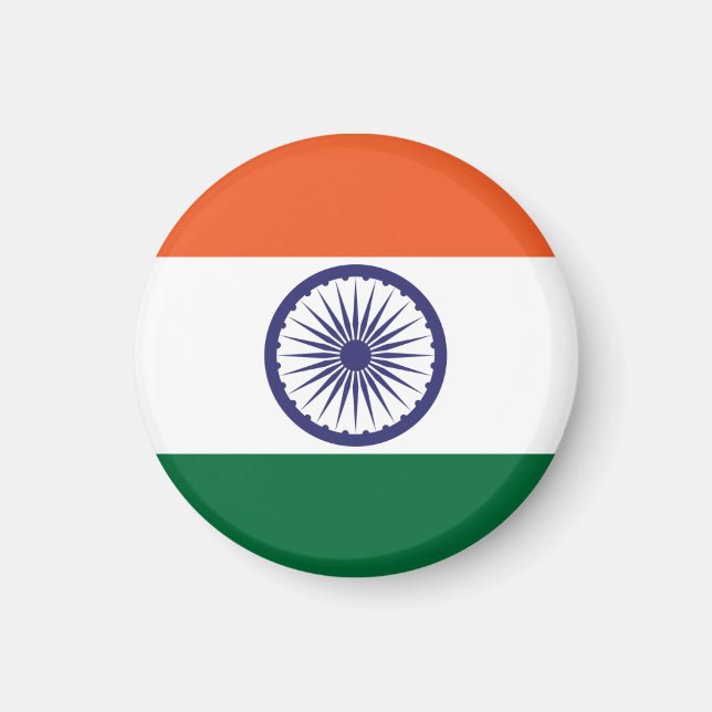 Flag of India Magnet (Front)