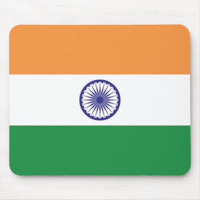 Flag of India Mouse Pad (Front)