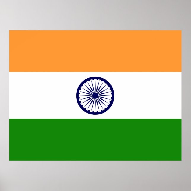 Flag of India Poster (Front)