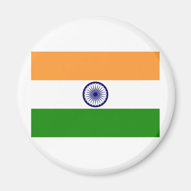 Flag of India Products Magnet (Front)