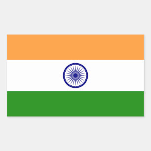 Flag of India Rectangular Sticker