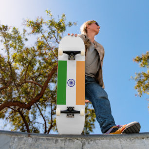 Flag of India Skateboard