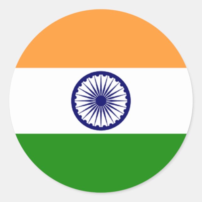 Flag of India Sticker (Front)