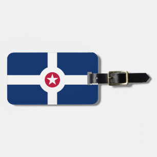 Flag of Indianapolis, Indiana Luggage Tag