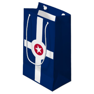 Flag of Indianapolis, Indiana Small Gift Bag