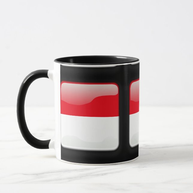 Flag of Indonesia Mug (Left)
