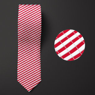 Flag of Indonesia Pattern Tie