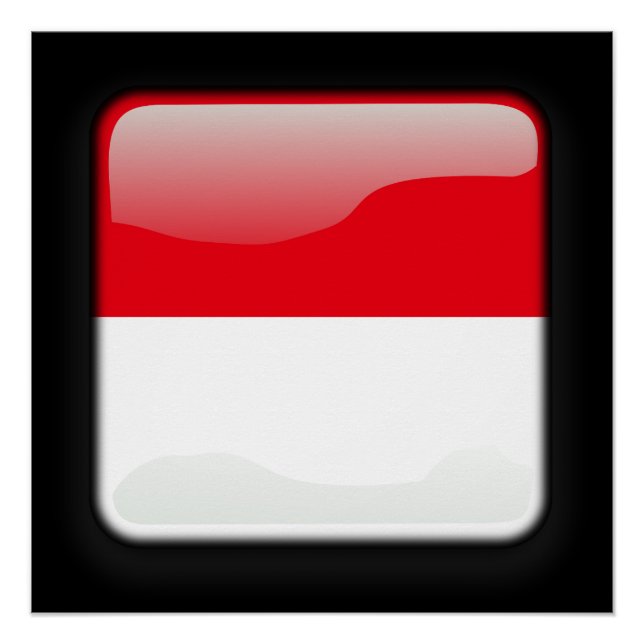 Flag of Indonesia Poster (Front)