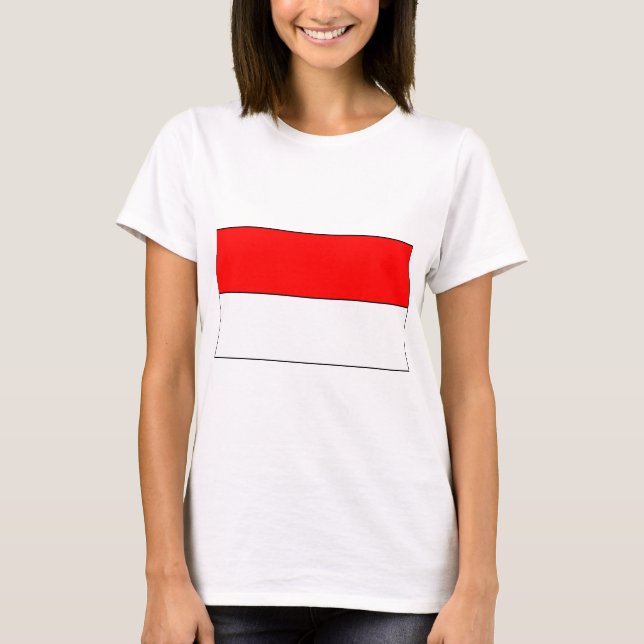 Flag of Indonesia T-Shirt (Front)