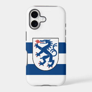 Flag of Ingolstadt, Bavaria - GERMANY