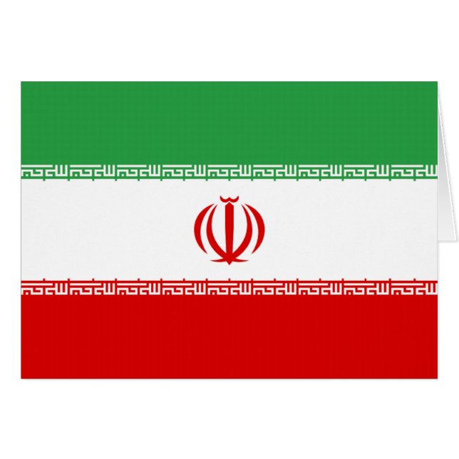 Flag of Iran (Front Horizontal)