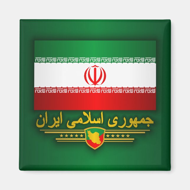 Flag of Iran Apparel Magnet (Front)
