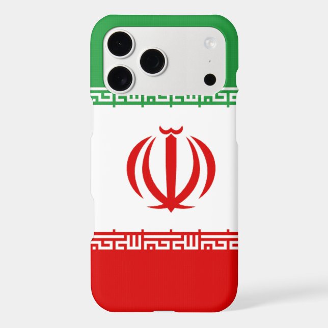 Flag of Iran Case-Mate iPhone Case (Back)