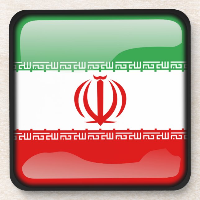 Flag of Iran Coaster (Front)