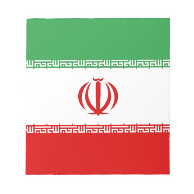 Flag of Iran Notepad (Front)