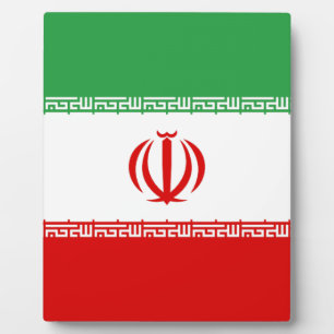 Flag of Iran Plaque