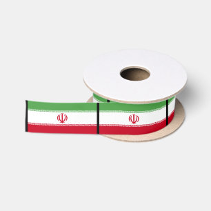 Flag of Iran Satin Ribbon