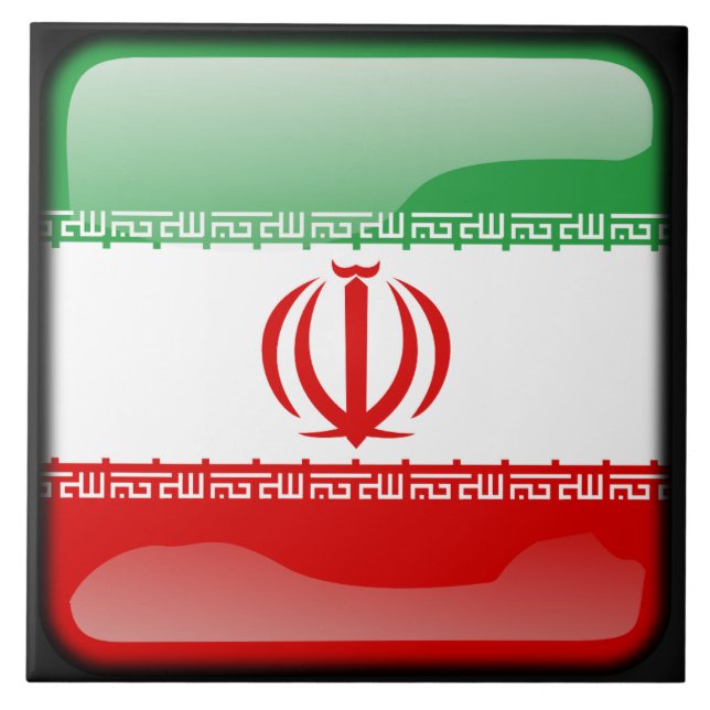 Flag of Iran Tile (Front)